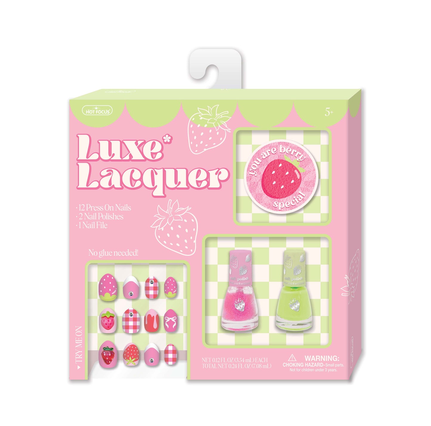 Luxe Lacquers Strawberry