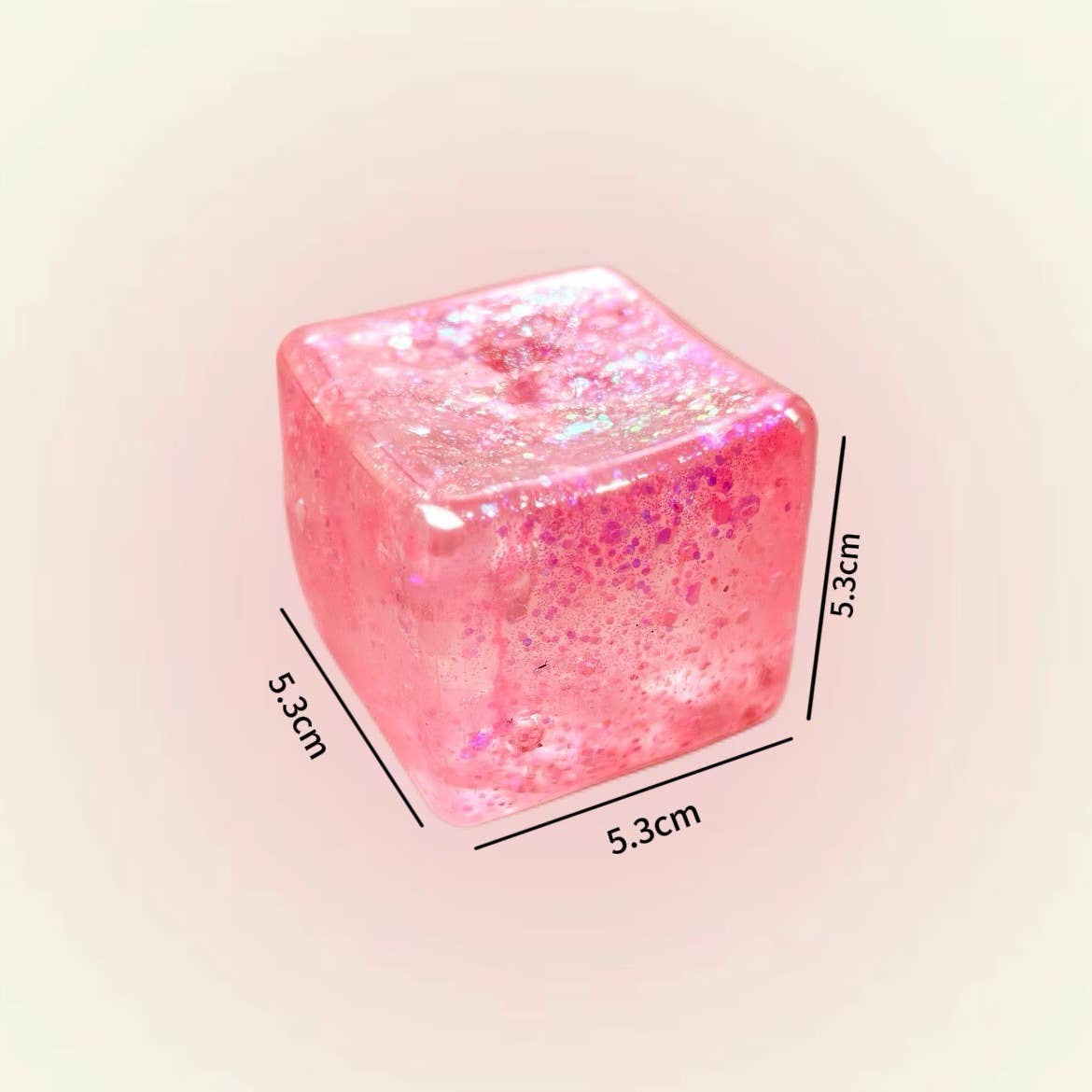 Glitter nice cube Squishy Squeeze Toy Fidget Toy