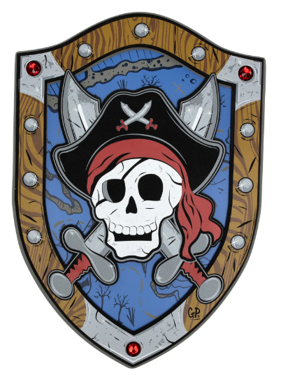 Cap Skully Pirate Shield