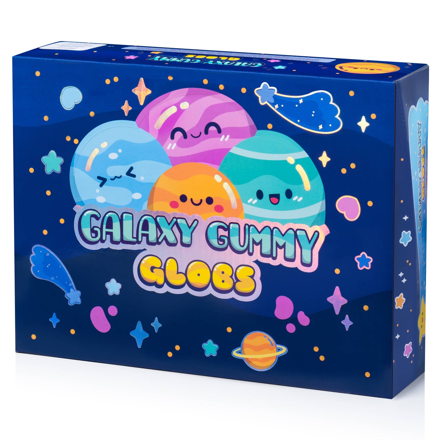 Galaxy Gummy Globs Sensory Toy - Chunky Glitter
