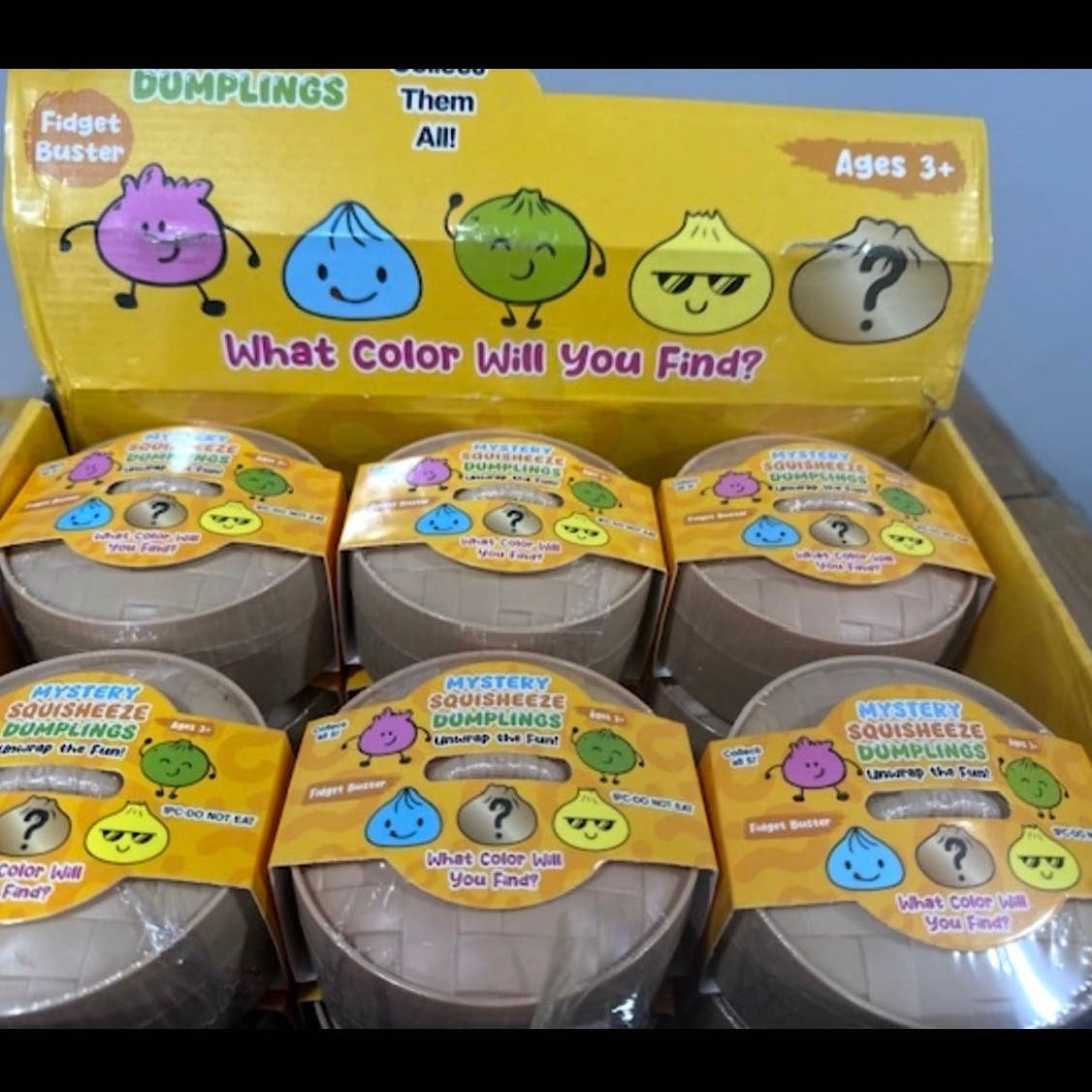 Viral Mystery Dumpling Squishy