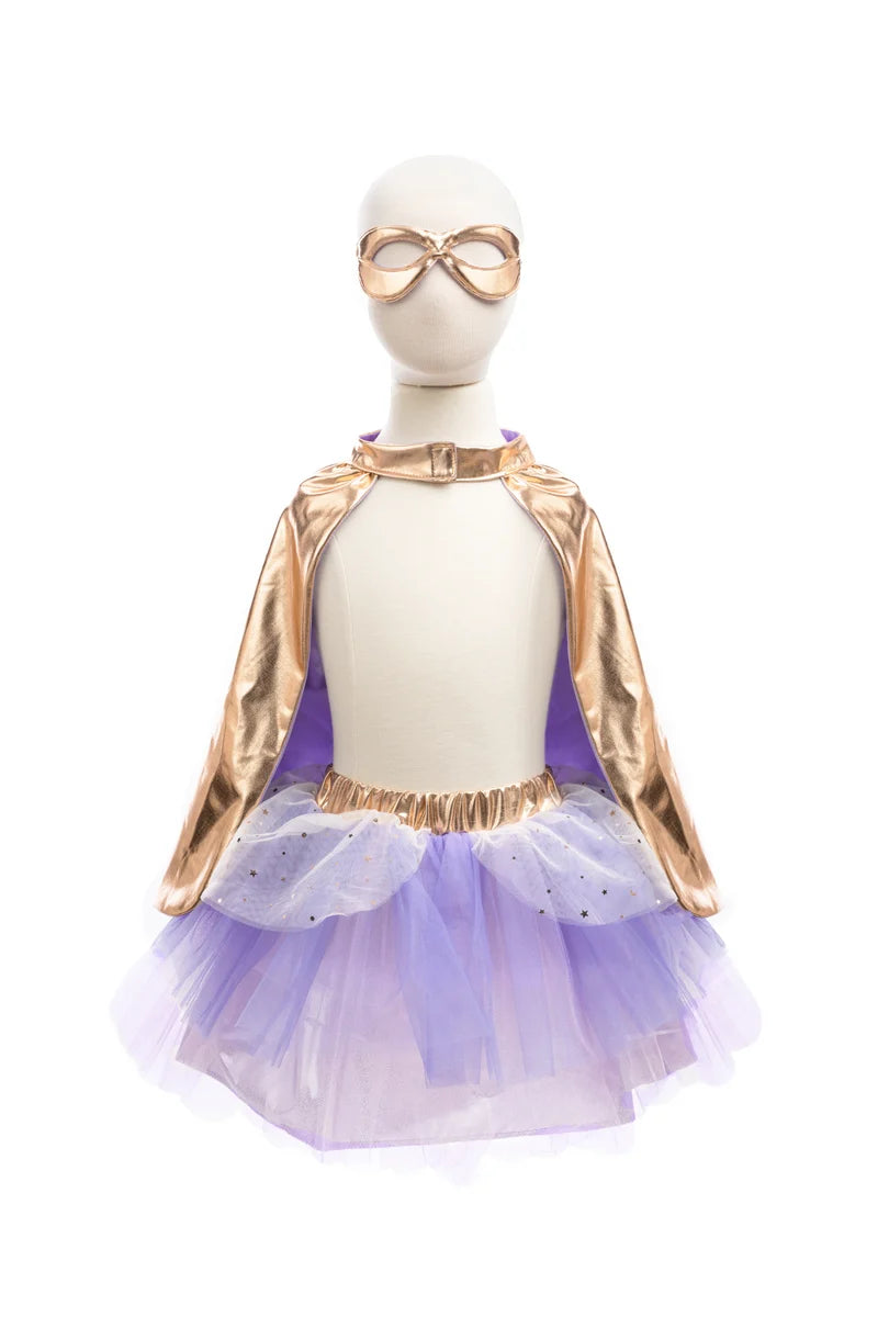 Tutu Cape Rose Gold and Lilac Size 4-6