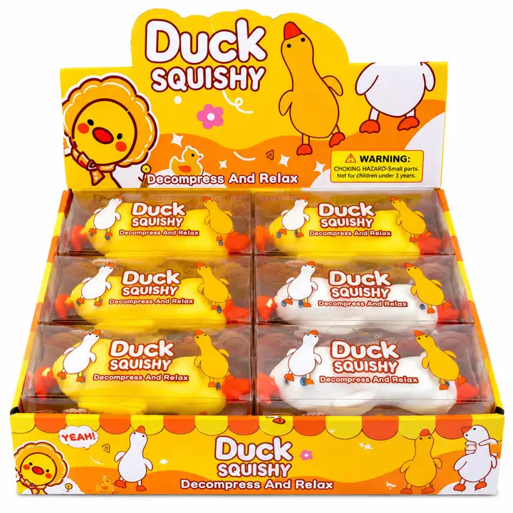 Duck Crunch Squishy Toy