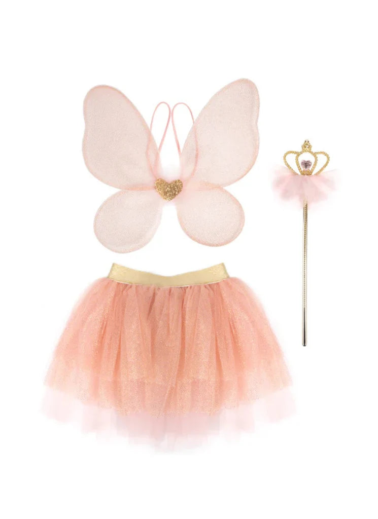 Royal Fairy Princess Skirt Set Pink 4/6