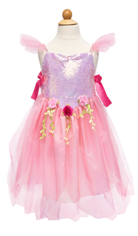 Pink Sequins Fairy 3/4