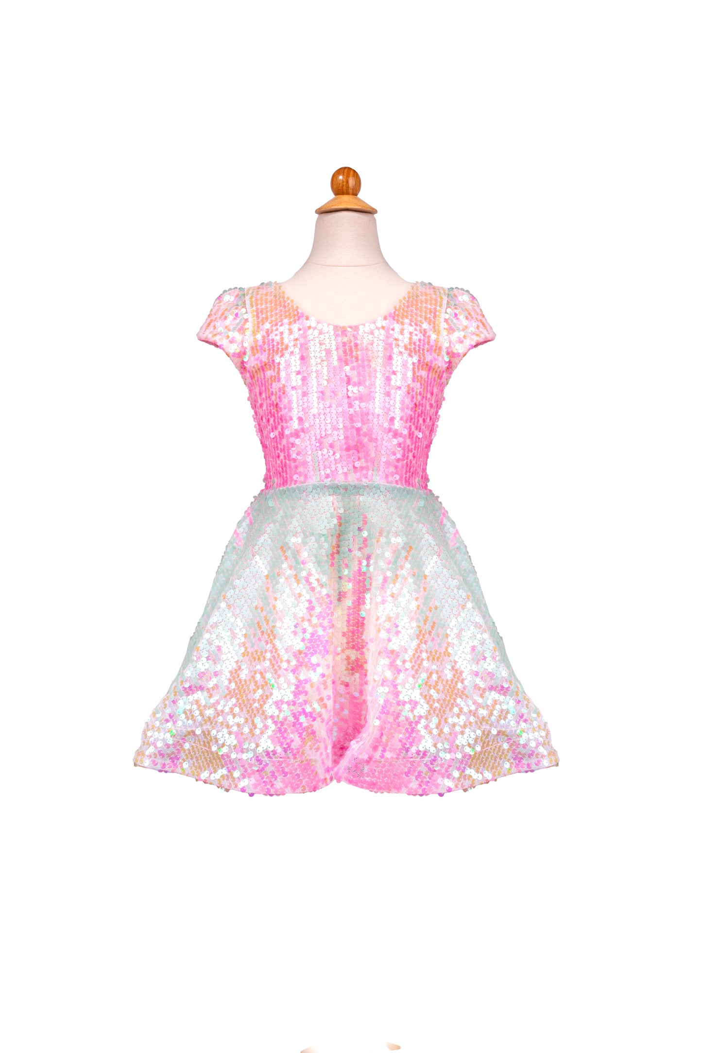 Sorbet Swirl Skater Dress 7/8