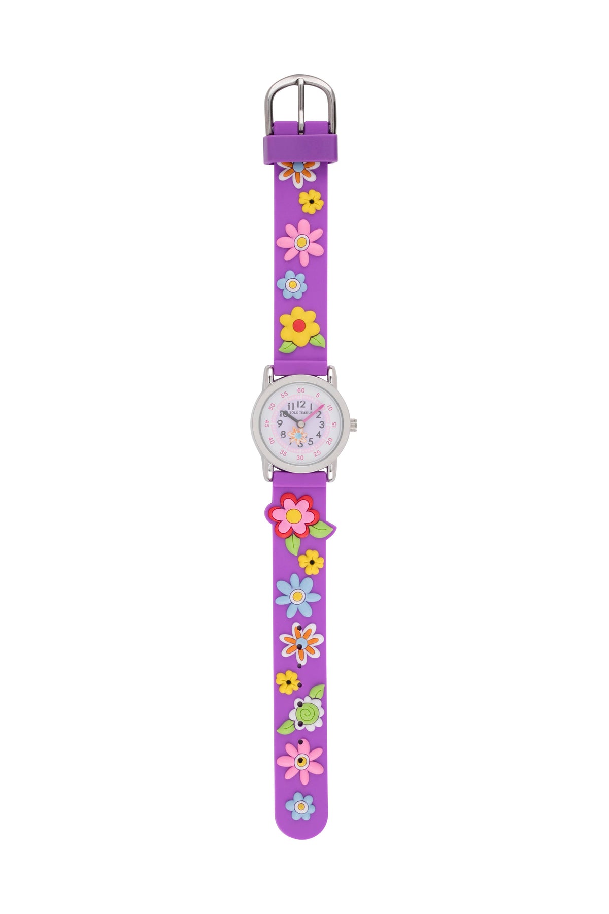 Flower children's quartz watch