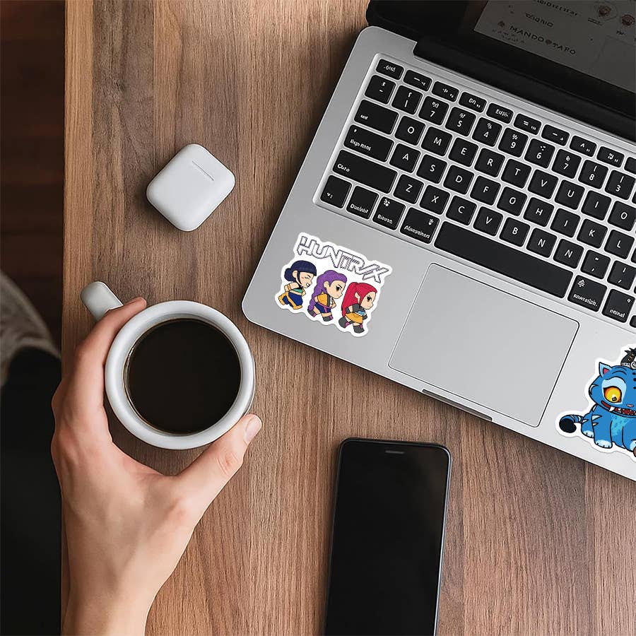 KPop Demon Hunters cartoon Stickers