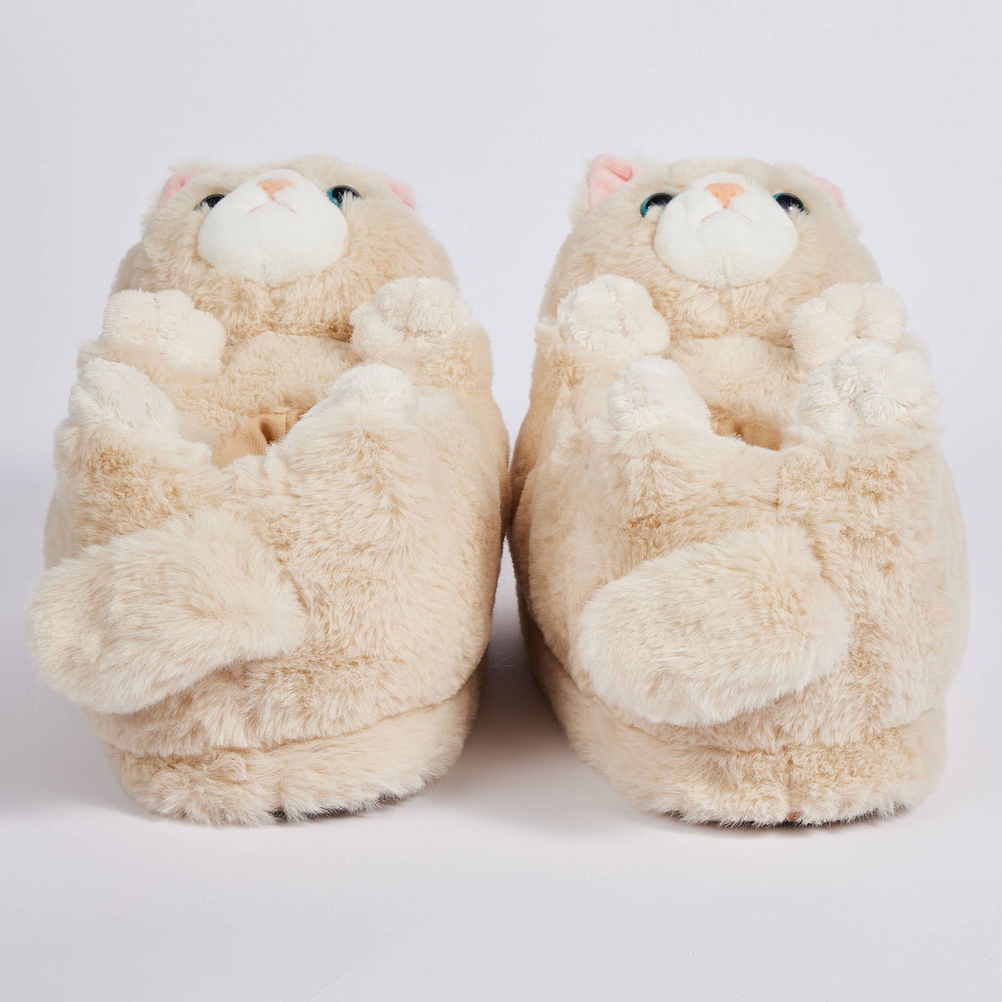 Molly the Kitty | Kid's Funny Animal Plush Non-Slip Slippers