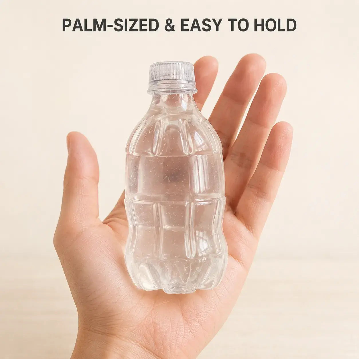 Clear Water Bottle Maltose Squishy Stress Relief Fidget Toy