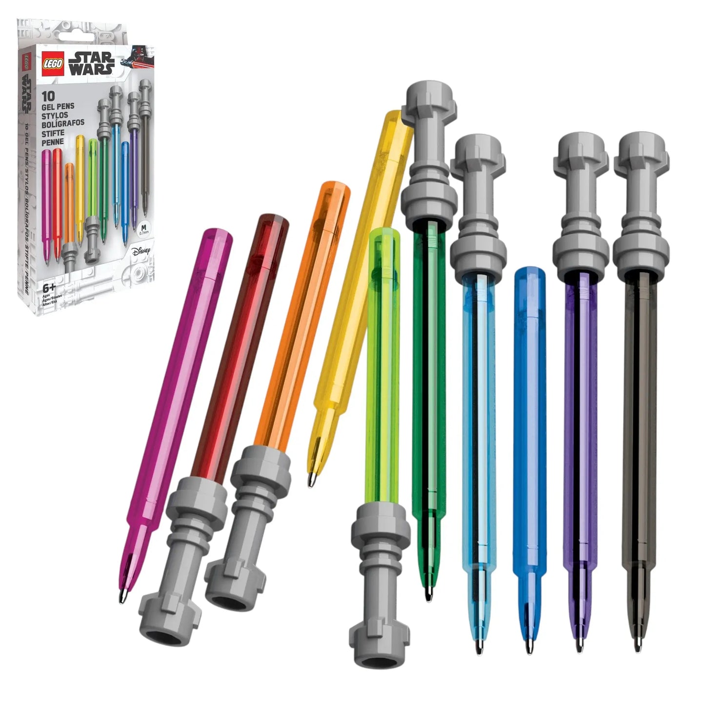 LEGO Lightsaber Gel pen 10 Pack