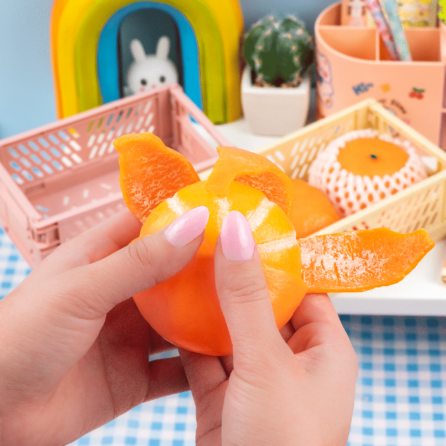 Tangerine Cutie Squishy toy