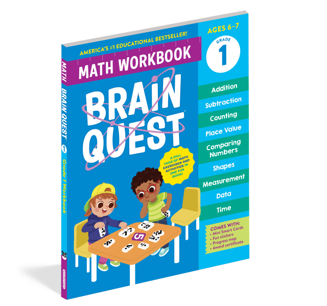 Brain Quest Math Workbook: 1st Grade