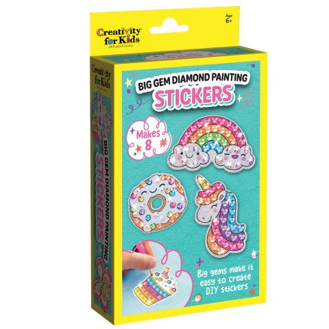 Big Gem Diamond Painting Stickers Mini