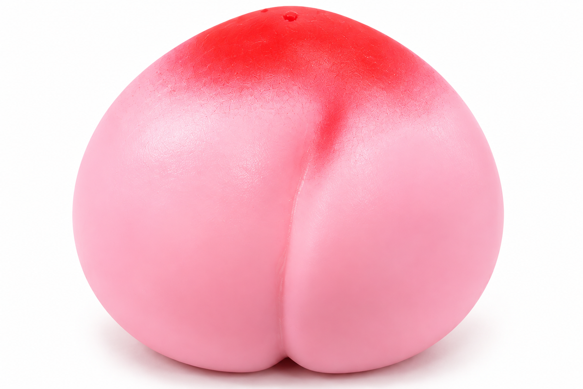 3” Crunchy Peach Squishy