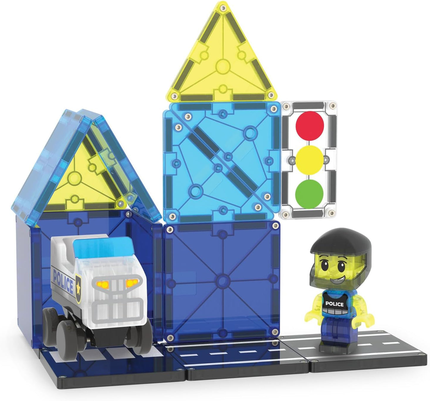 Magnatiles Police Patrol