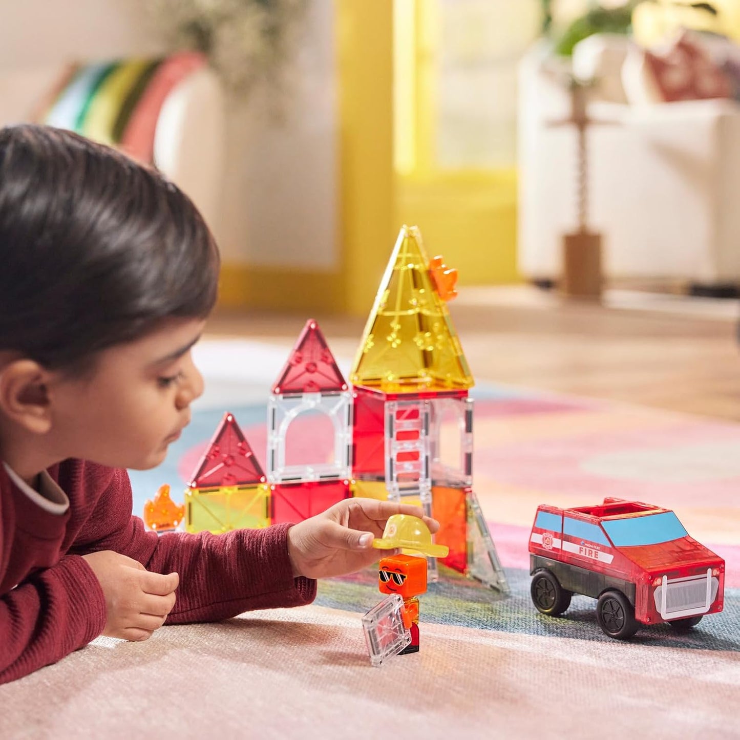 Magnatiles Fire Rescue 27 piece