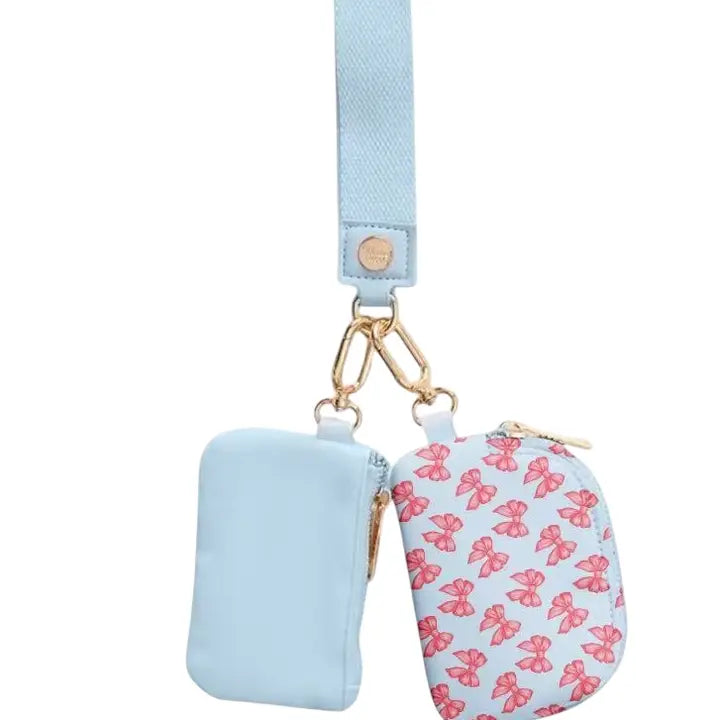 Bows Dual Wristlet Wallet