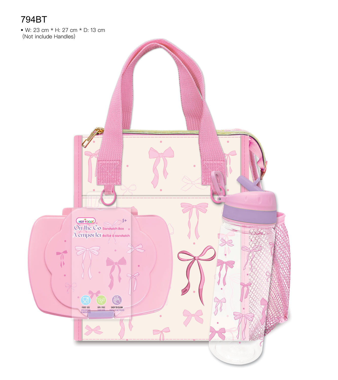 Trendy Lunch Bag Bowtiful