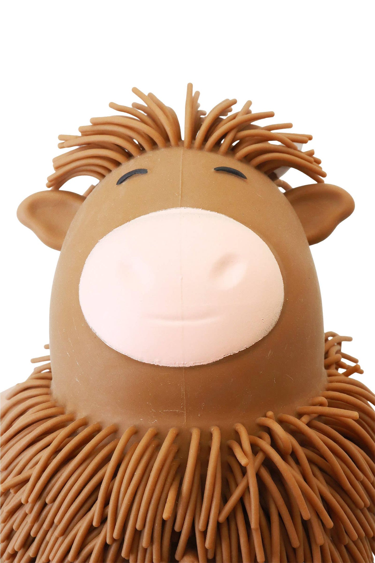 Jumbo Highland Cow Light-Up Spiky Puffer Squishy
