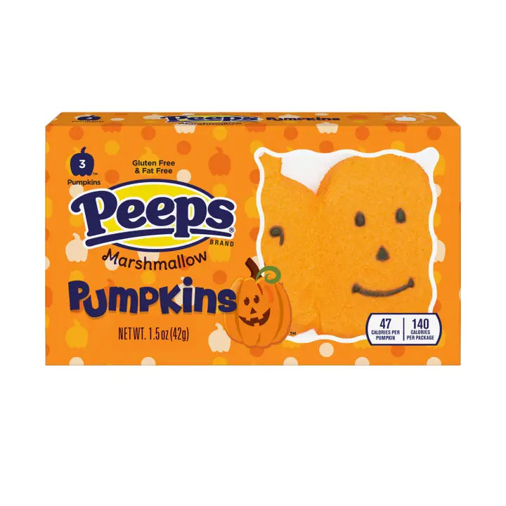 Peeps Marshmallow Pumpkin