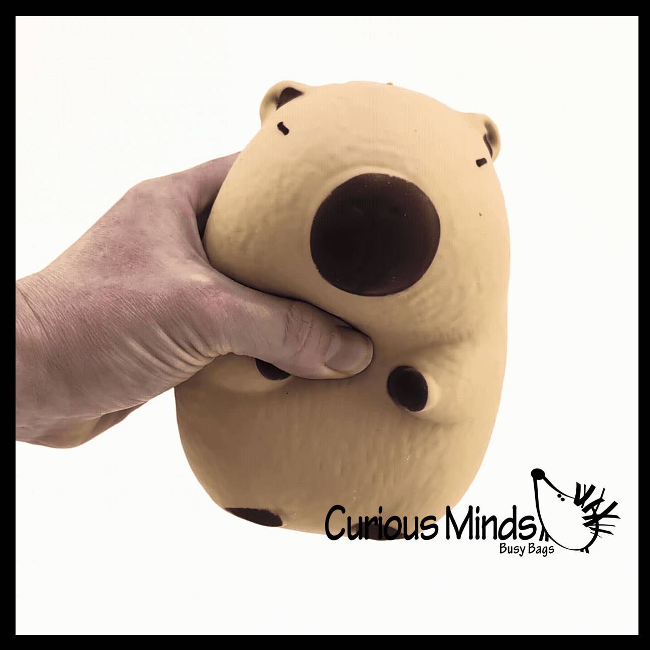 Jumbo Capybara Doh Filled Squishy Squeeze Stress Ball Soft