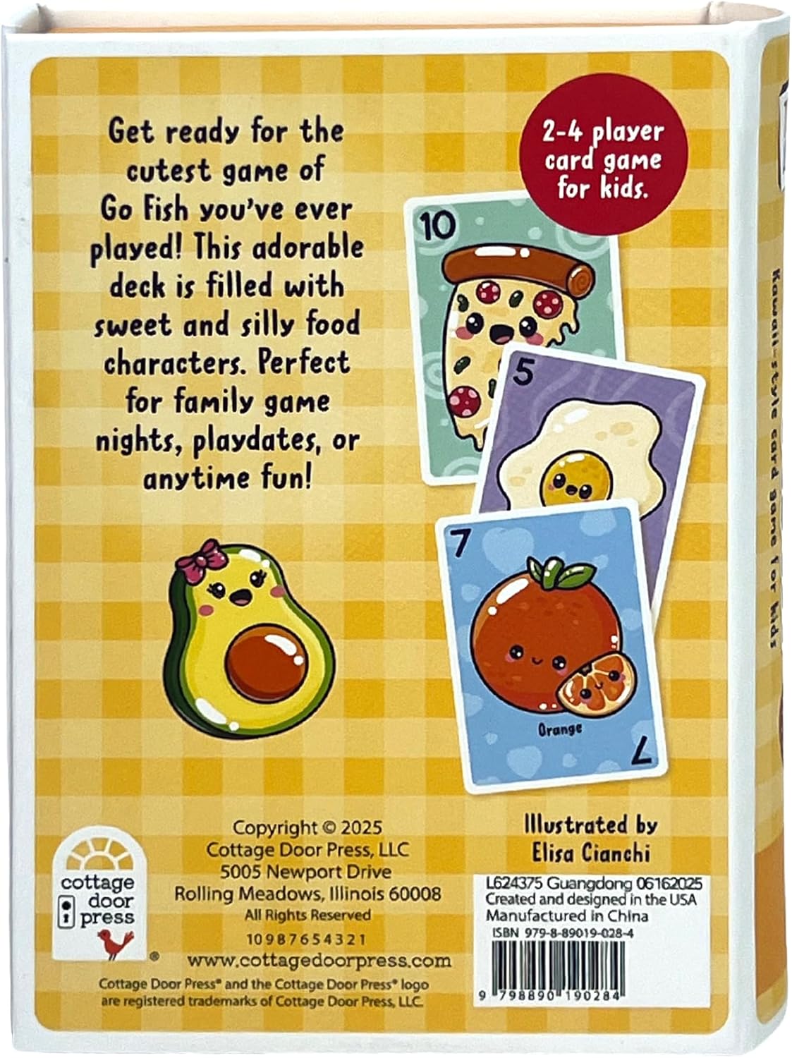 Totally Awesome Go Fish Kawaii Style Card Game for Kids