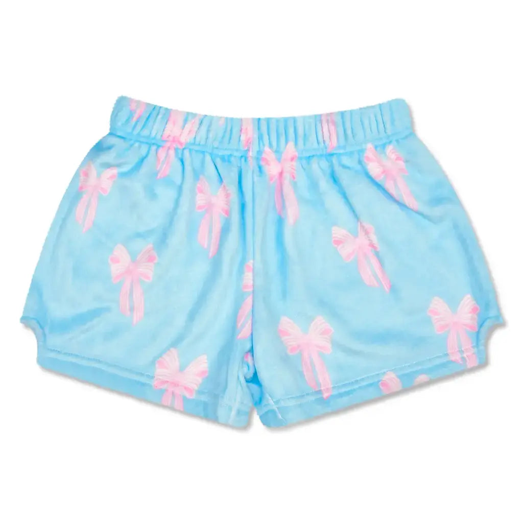 Spring Bow Plush Shorts Small
