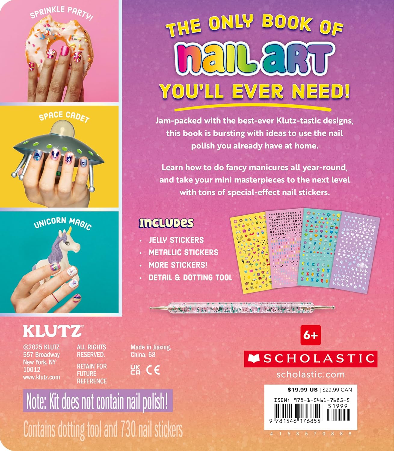 Klutz Book Of Nail Art