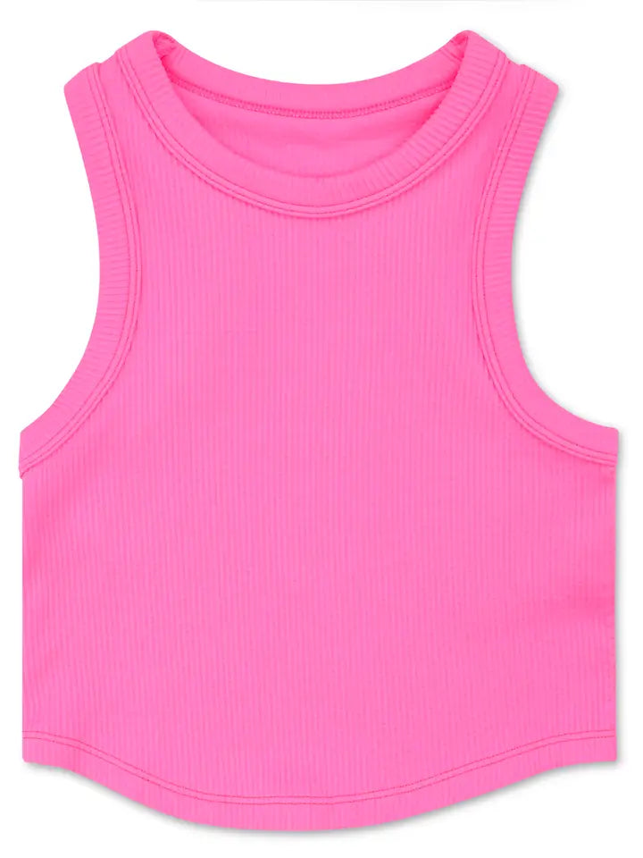 Pink Racer Back Top S-M
