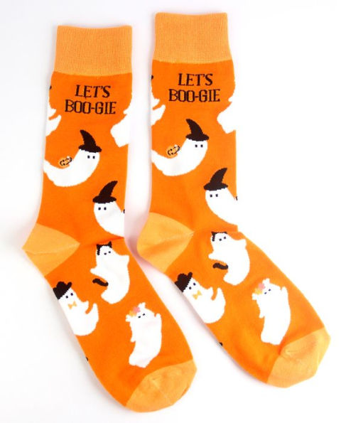 Let's Boogie Ghost Socks