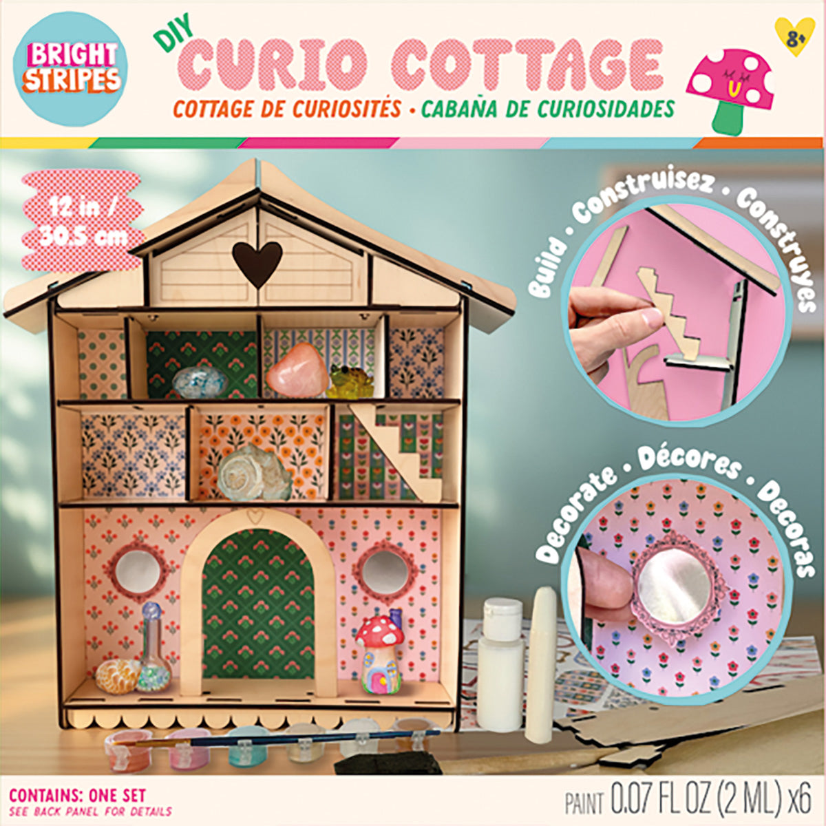 DIY Curio Cottage Cabinet