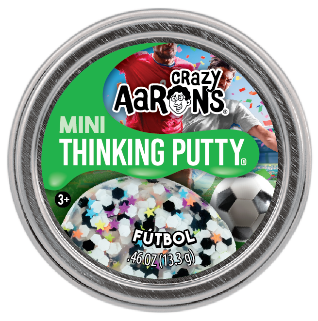 Mini Futbol Thinking Putty Tin