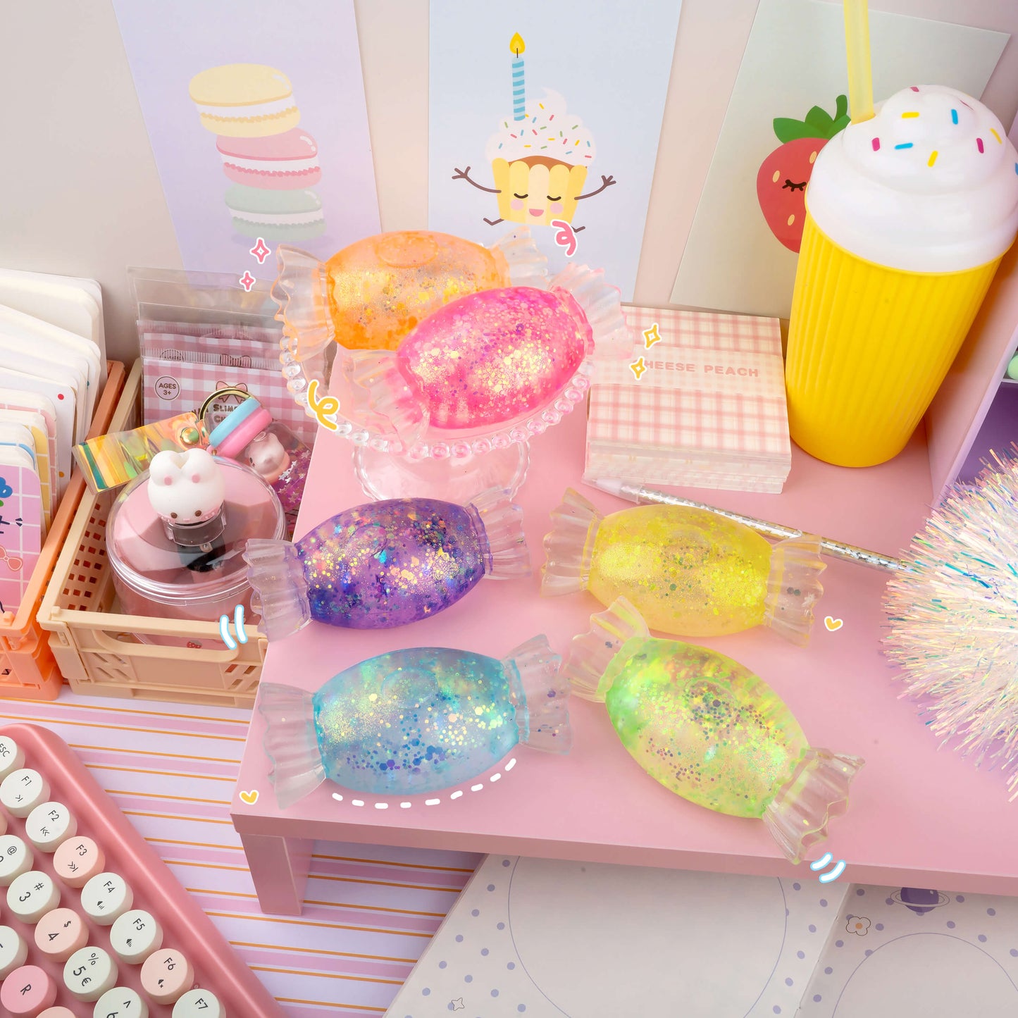 Kawaii Gummy Candy Squishy
