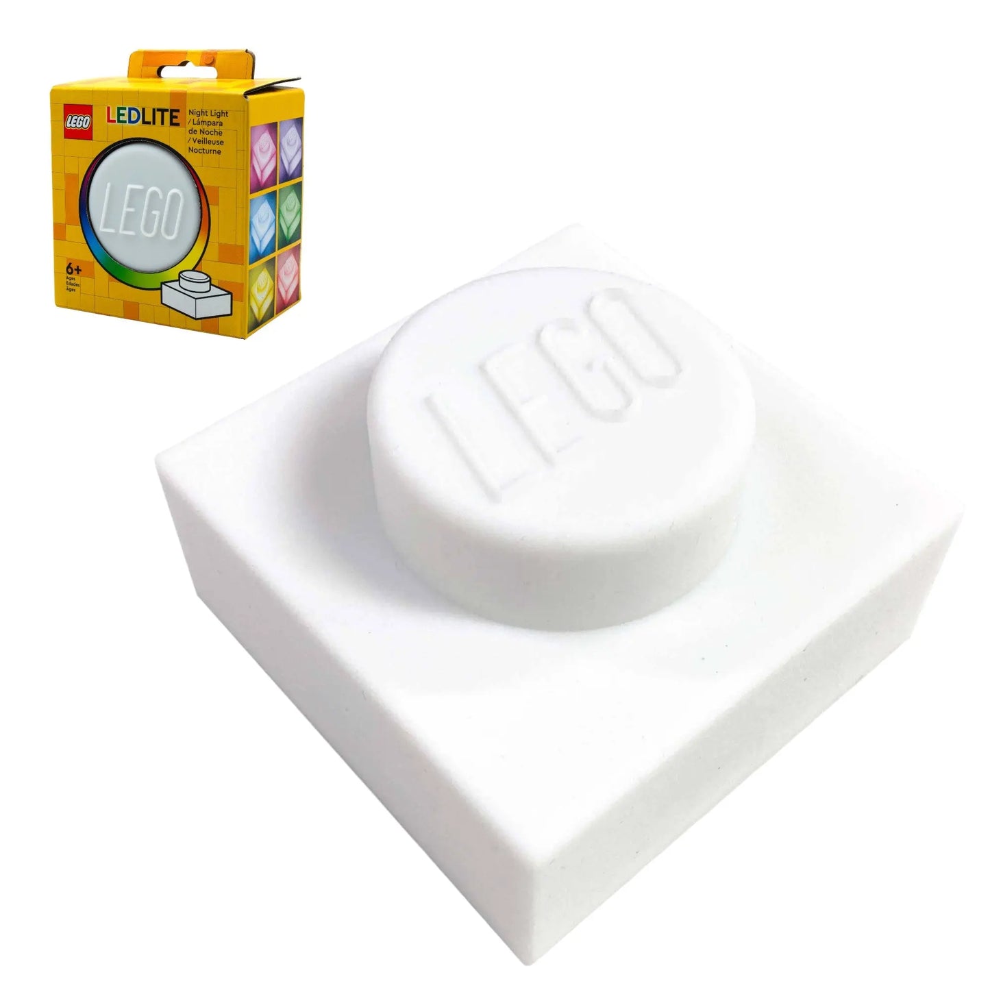 LEGO Iconic Plate Night Light White