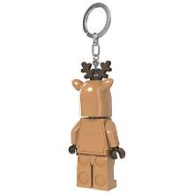 LEGO Minifigures Keychain Light Reindeer Custome