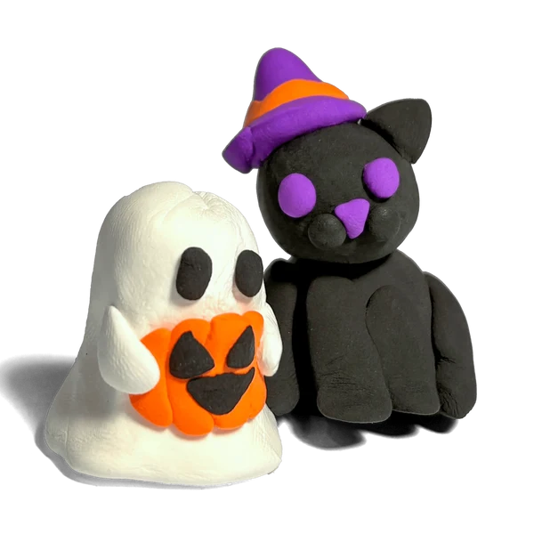 Creatibles Air Dry Clay BFFs Kit Spooky BFFs