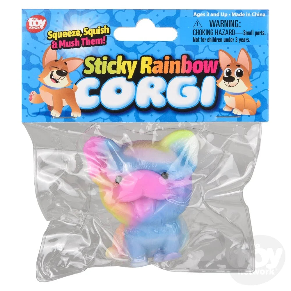 Sticky Rainbow Corgi
