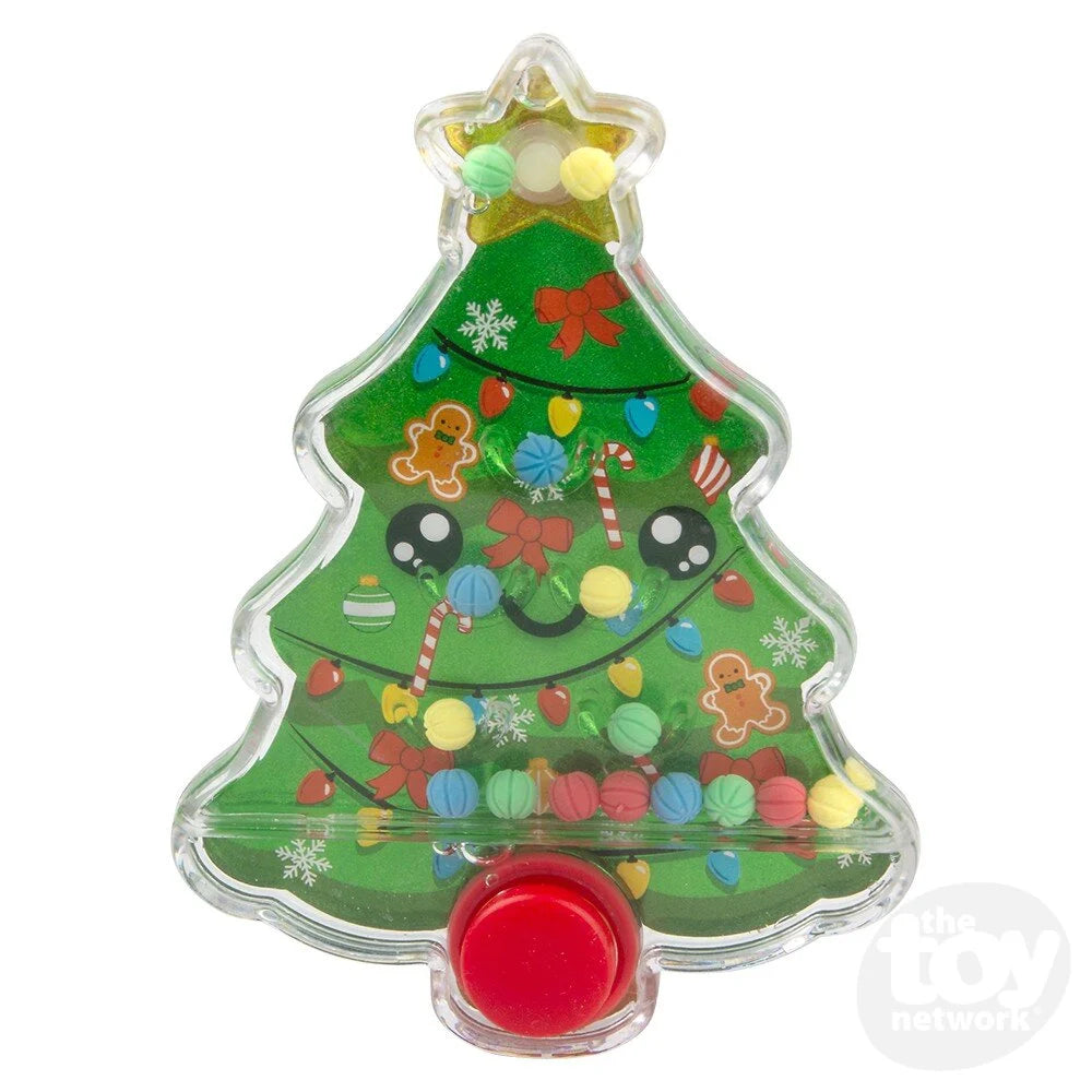 4" Christmas Tree Water Game