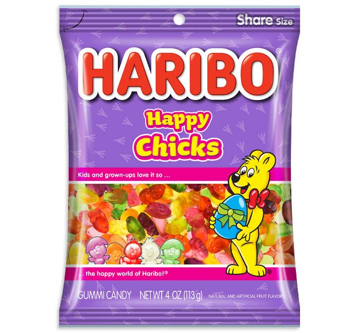 Haribo Happy Chicks Peg Bag