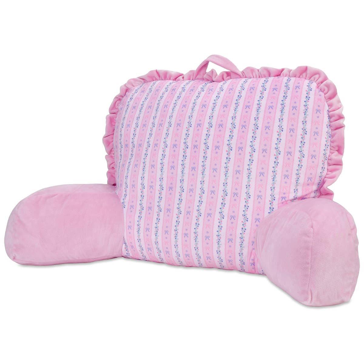 Floral Stripes Lounge Pillow