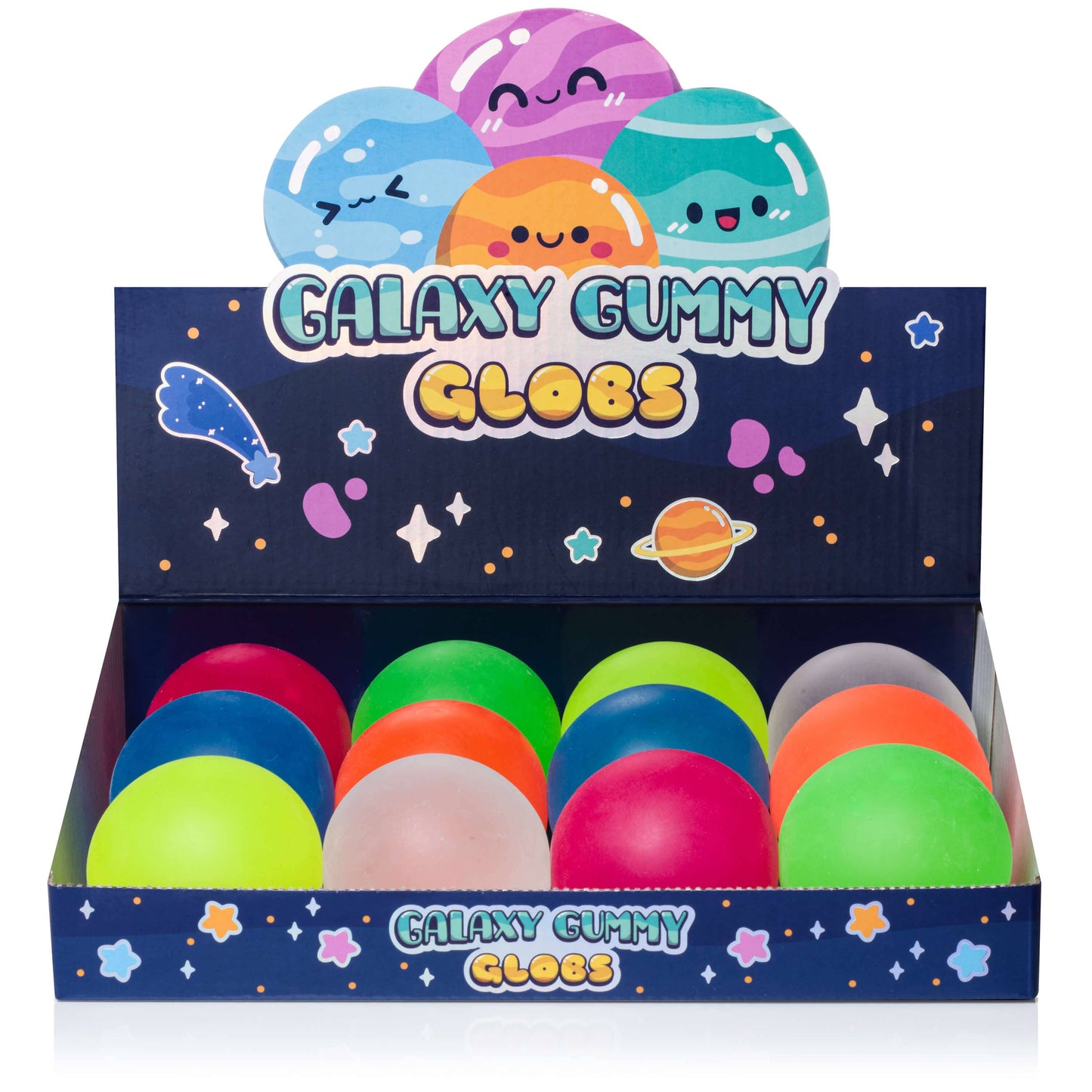 Galaxy Gummy Globs Sensory Toy - Neon