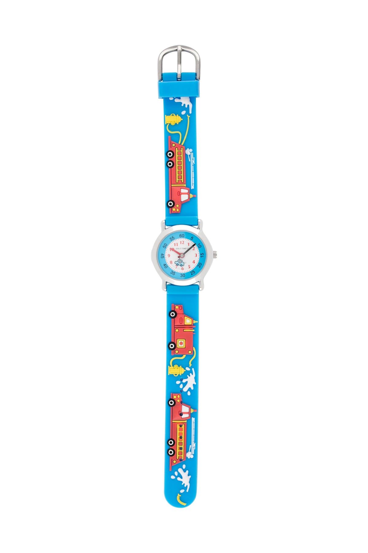 Children's quartz watches with firetrucks