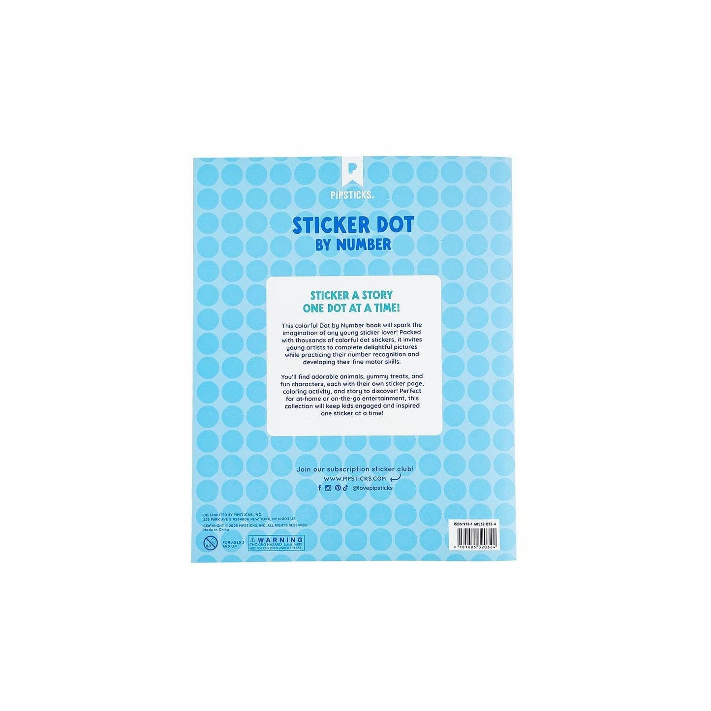 Sticker Dot by Numbers Volume 1