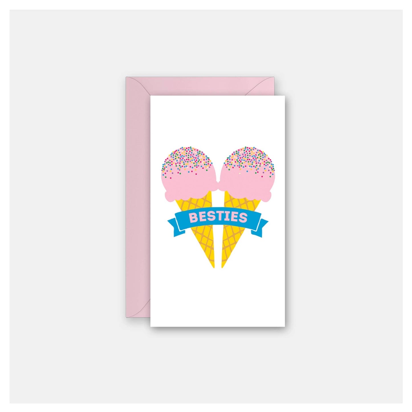 Besties Ice Cream - Gift Enclosure Card