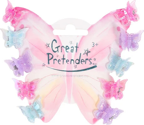 Fancy Flutter Mini Hairclips 10pc