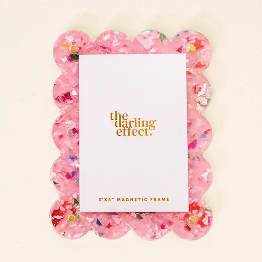 Mini Pic Frame Magnet Pink