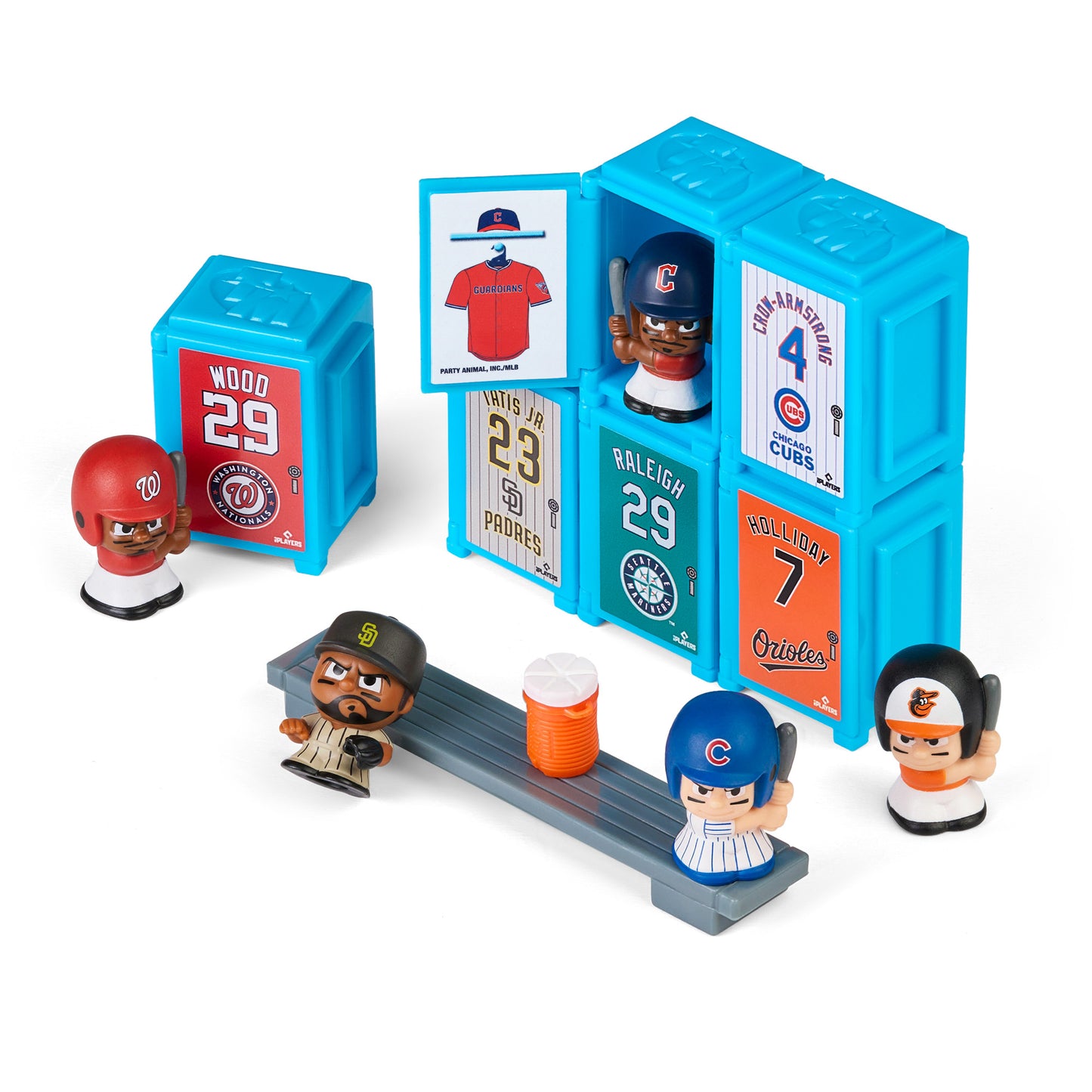 MLB Series 2026 TeenyMates Locker room Set