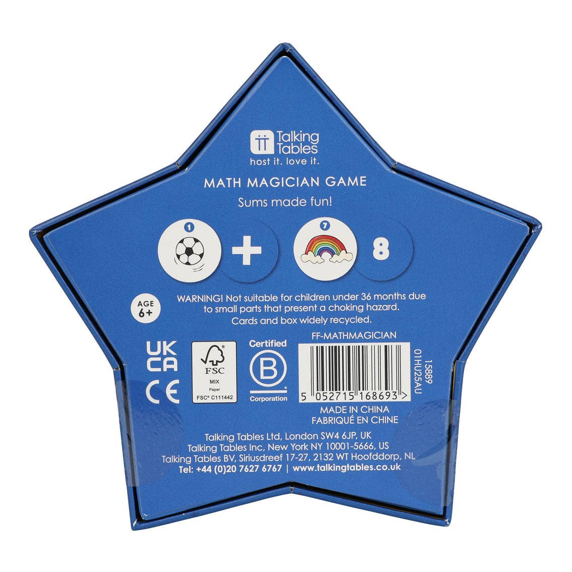 Star Math Magician Kids Game - Display | Back to School |