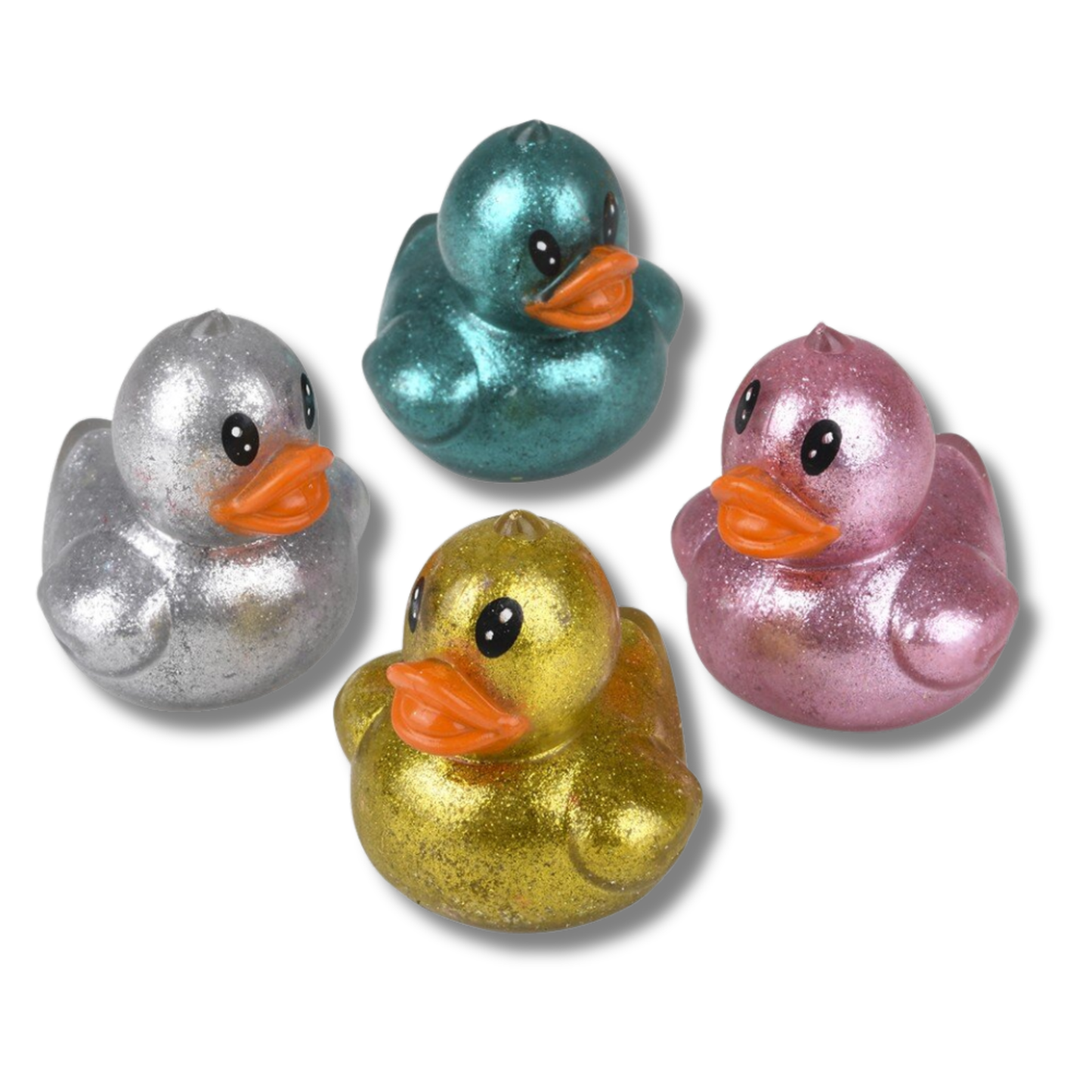 Easter Squish & Sticky Duck Kids Toy- Assorted